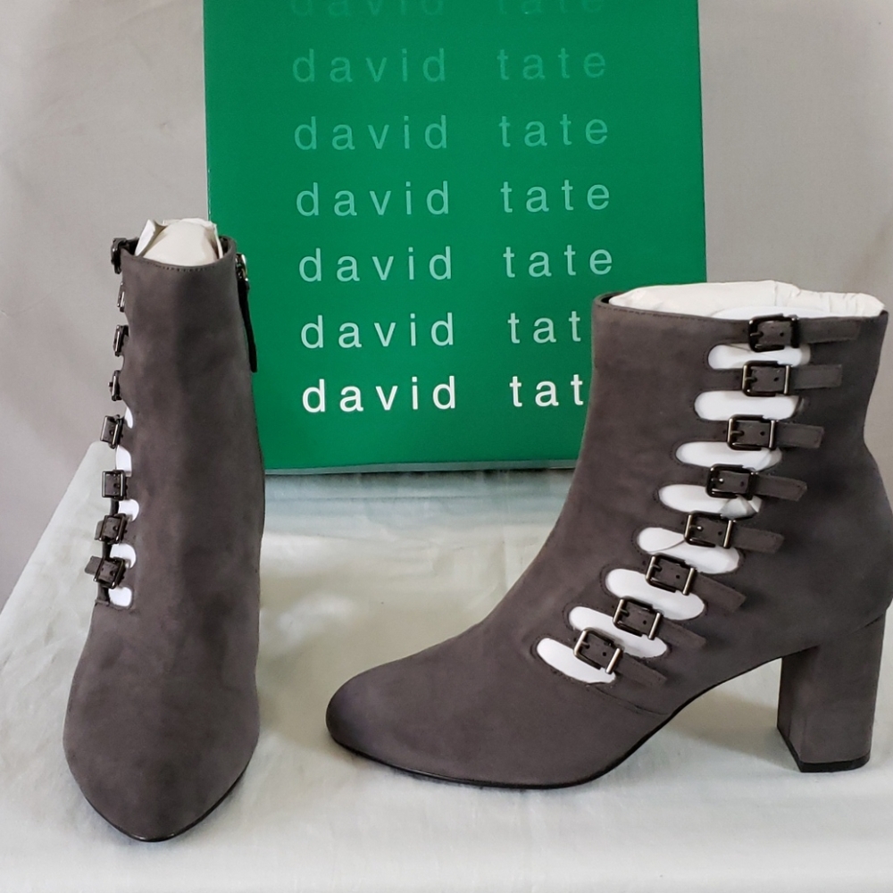 NEW David Tate Suede Mood Bootie